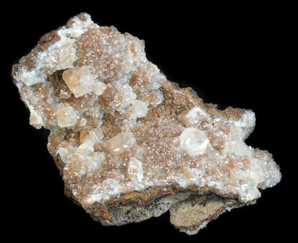 Red Calcite Crystals - Santa Eulalia, Mexico #33839